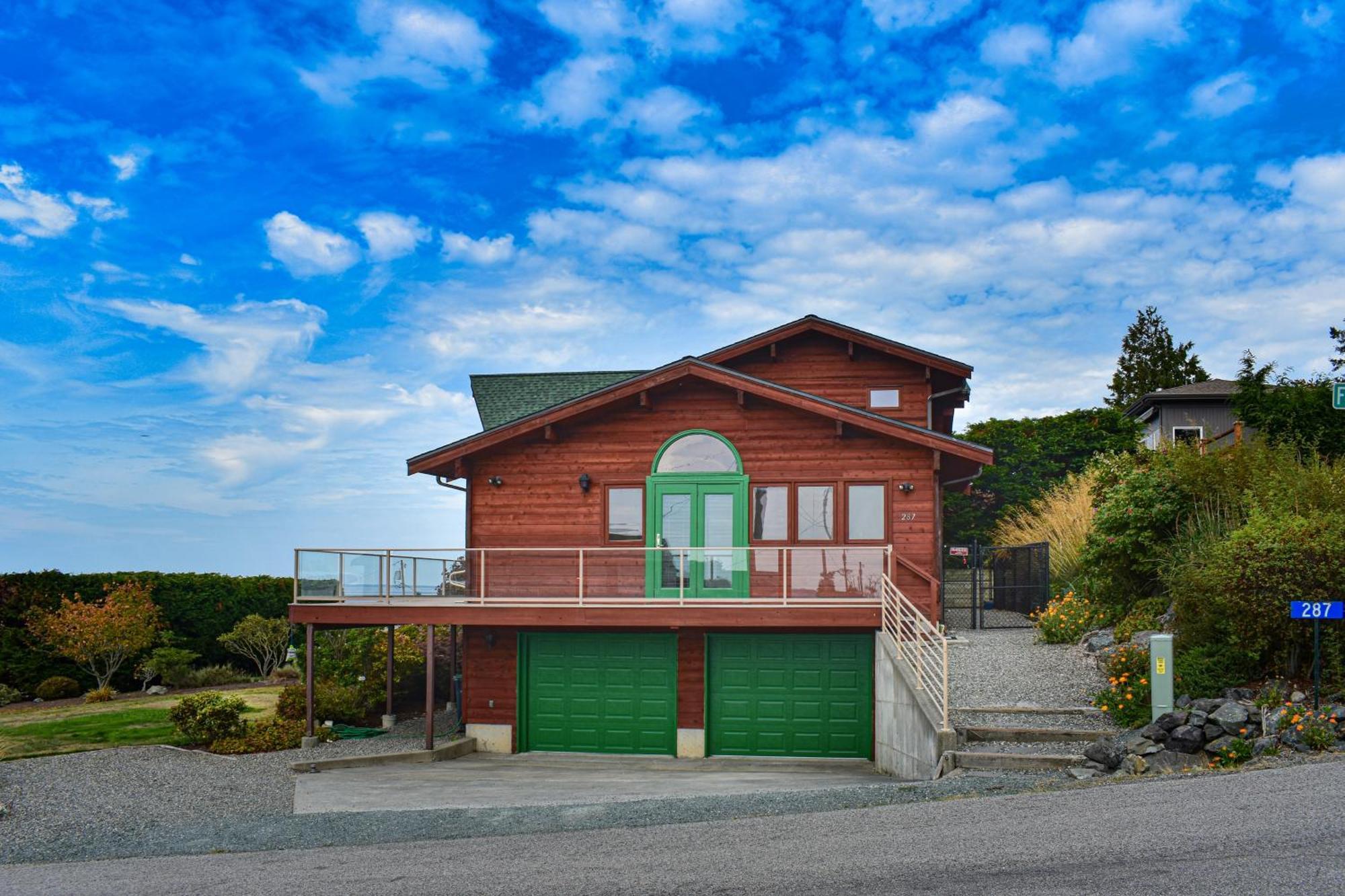 Вілла Whidbey Cedar Sunsets Freeland Екстер'єр фото