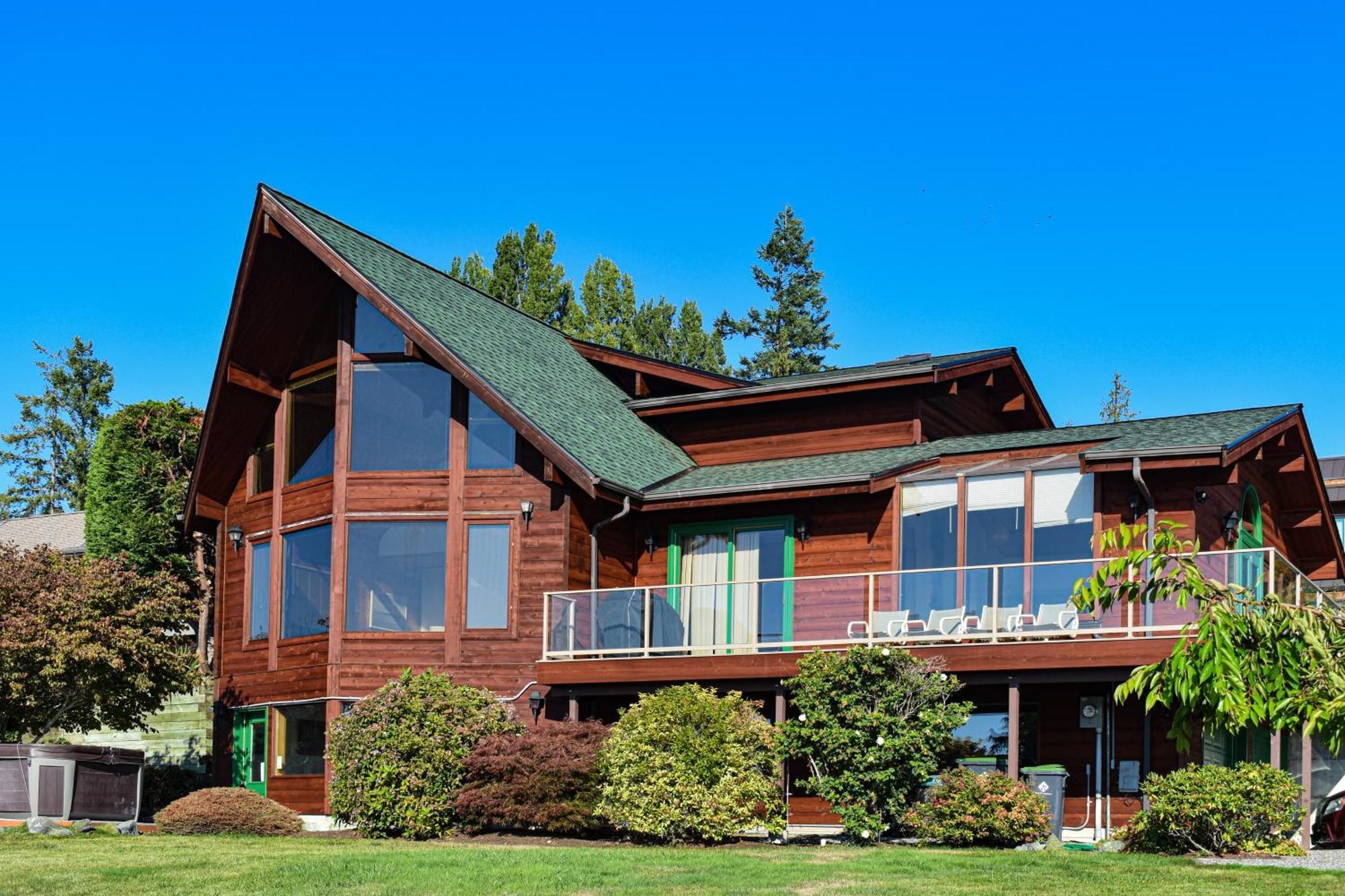 Вілла Whidbey Cedar Sunsets Freeland Екстер'єр фото