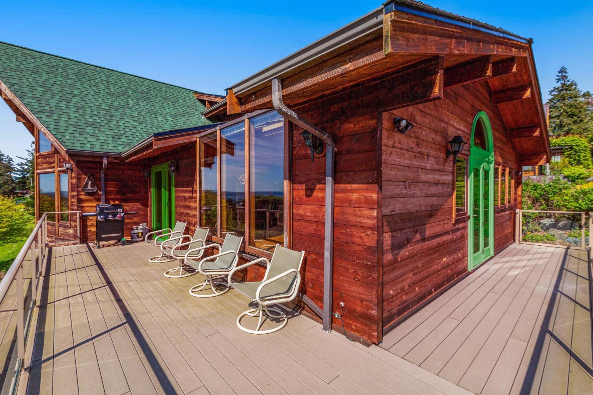 Вілла Whidbey Cedar Sunsets Freeland Екстер'єр фото